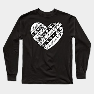 valentines day by chakibium Long Sleeve T-Shirt